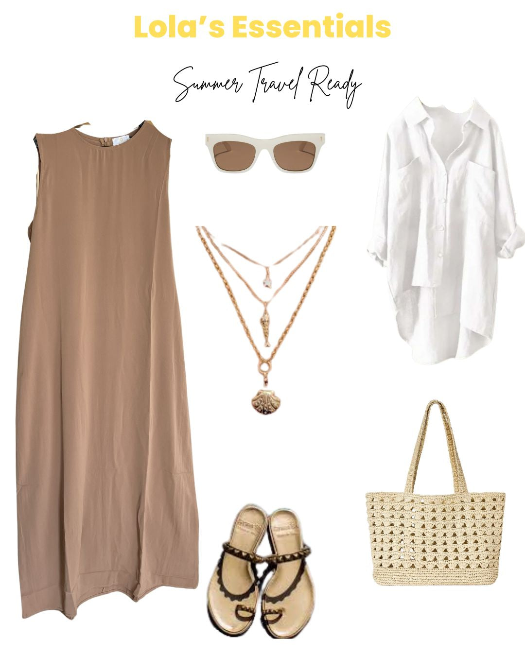 Sleeveless Essentials Dress – Korean Nida Everyday Maxi | Non-Sheer Base Layer Dress
