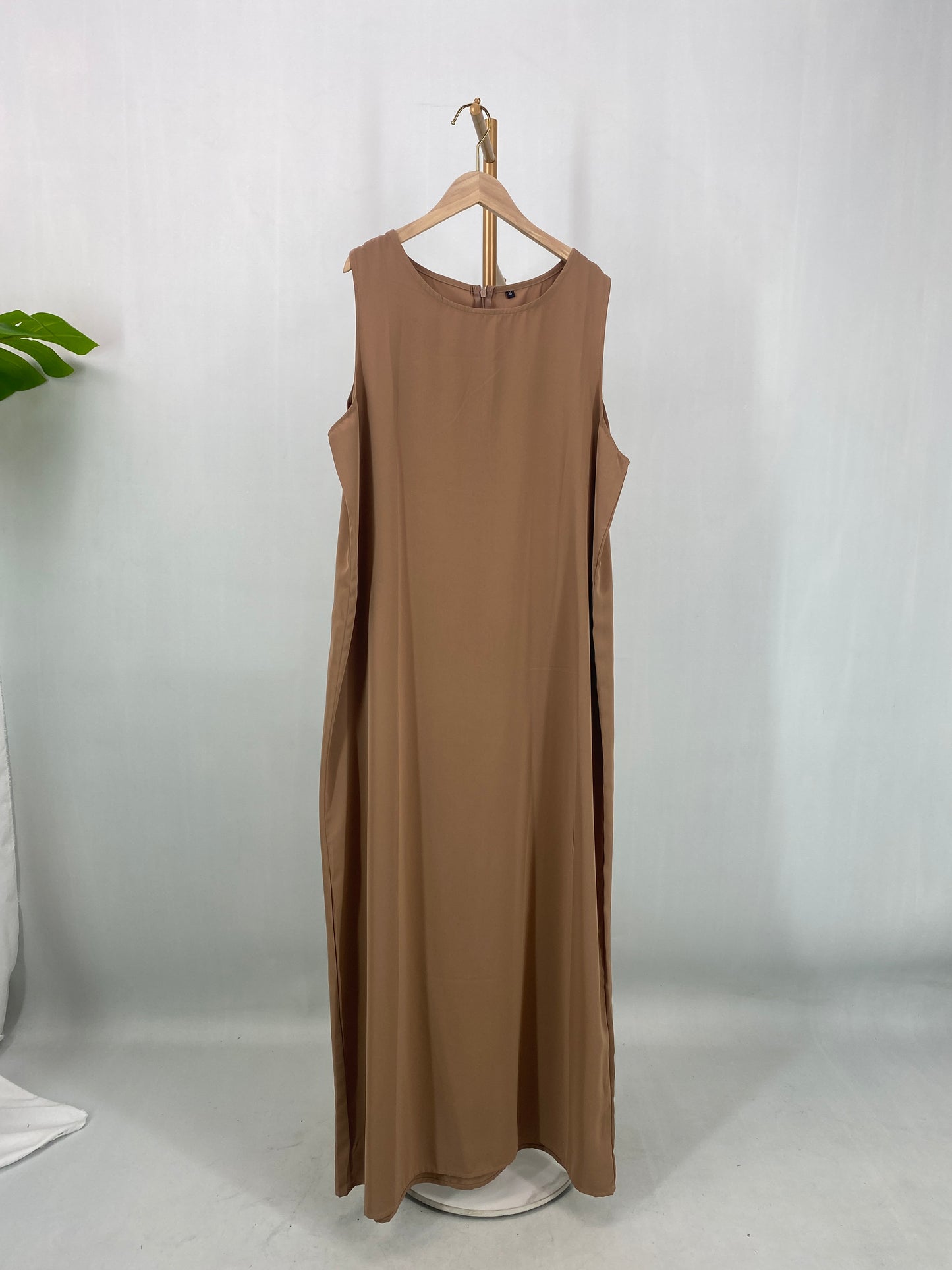 Soft Nida Abaya Slip Dress | Modest Layering Underdress
