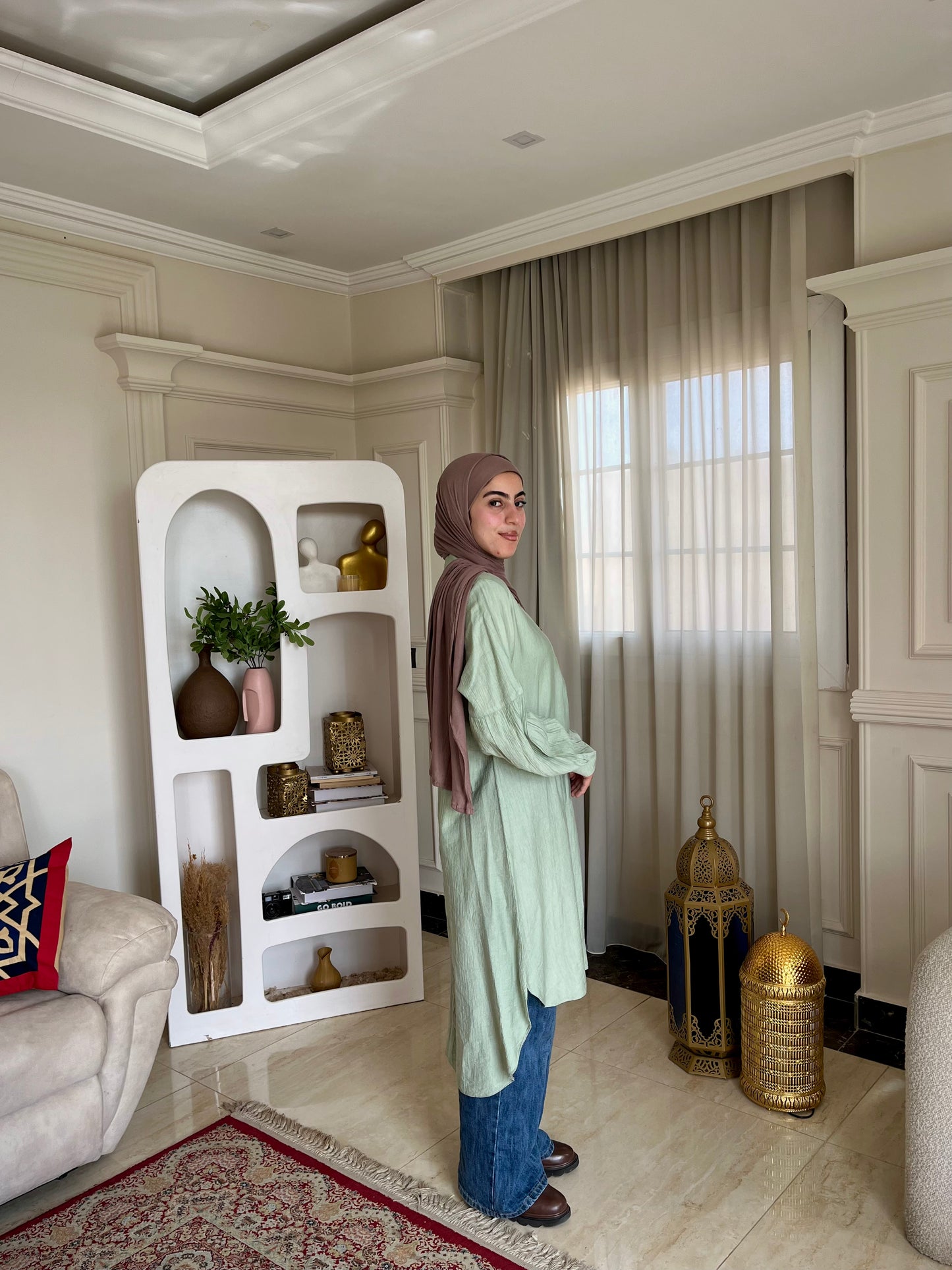 Lightweight Hijab Set with Undercap | Lightweight Soft Modal Scarf | Everyday Muslim Headscarf | Modest Wrap Hijab