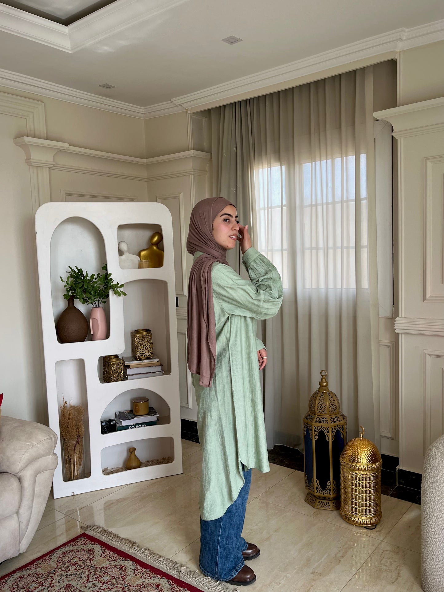 Lightweight Hijab Set with Undercap | Lightweight Soft Modal Scarf | Everyday Muslim Headscarf | Modest Wrap Hijab