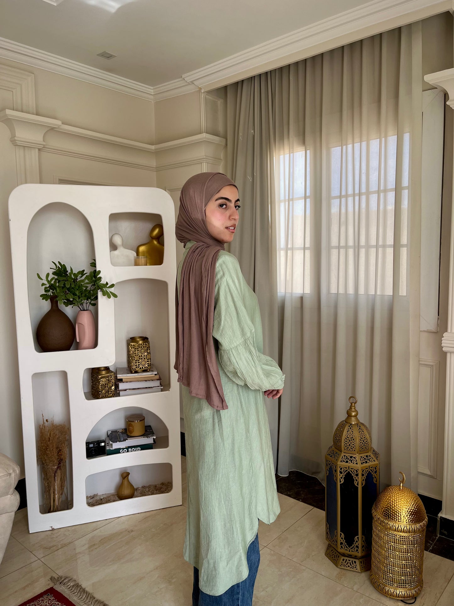 Lightweight Hijab Set with Undercap | Lightweight Soft Modal Scarf | Everyday Muslim Headscarf | Modest Wrap Hijab
