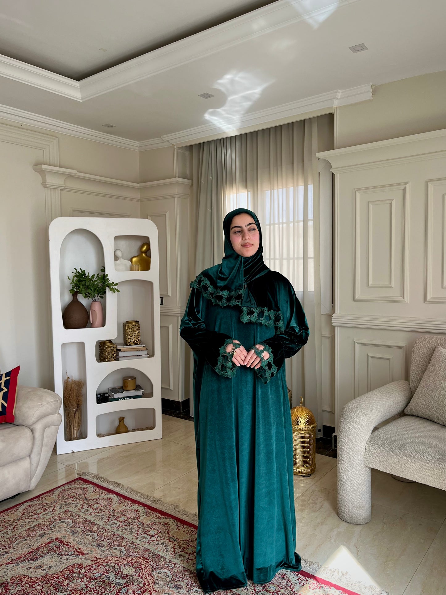 French Velvet Isdal – Luxury Prayer Dress