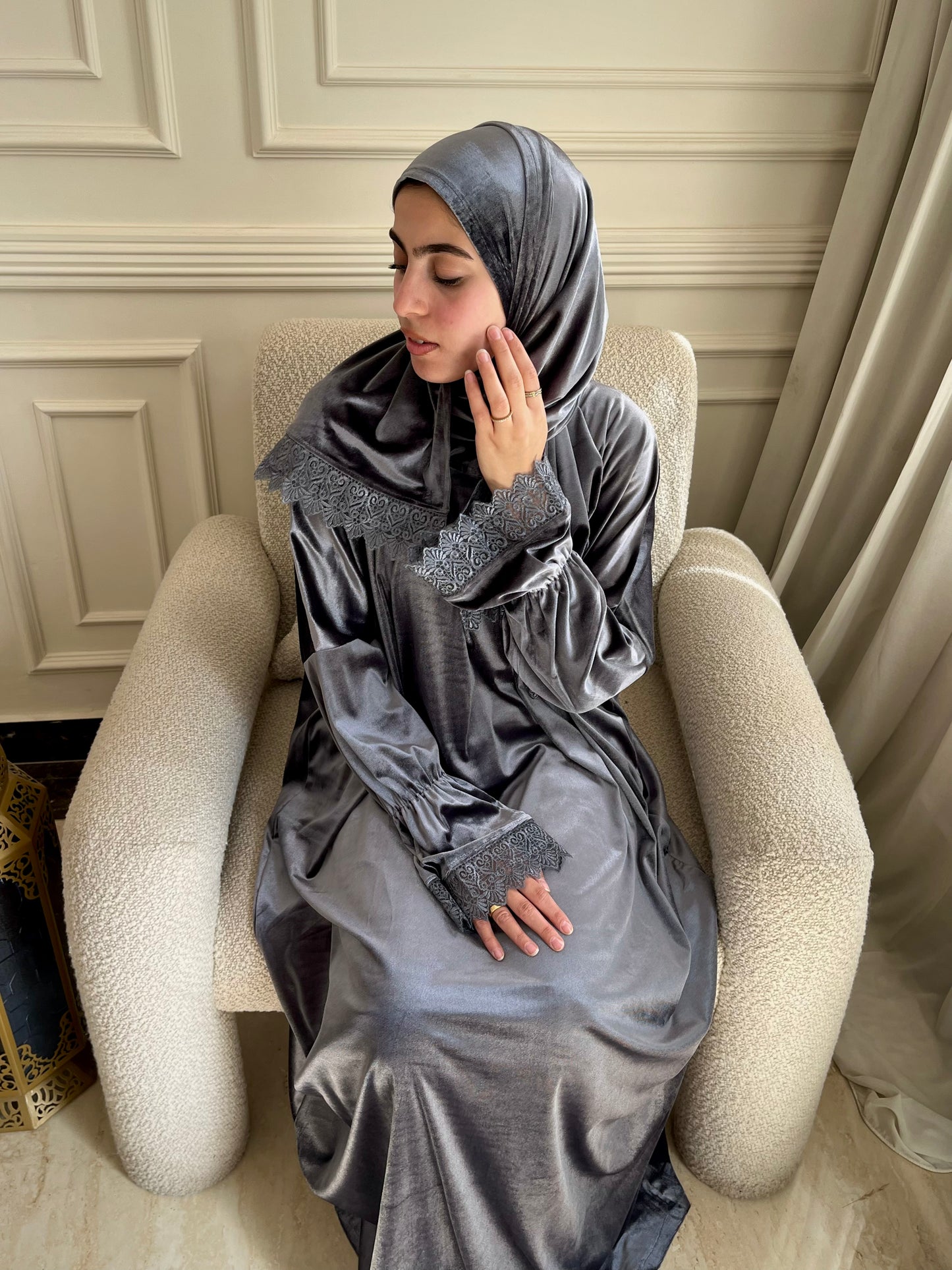 French Velvet Isdal – Luxury Prayer Dress