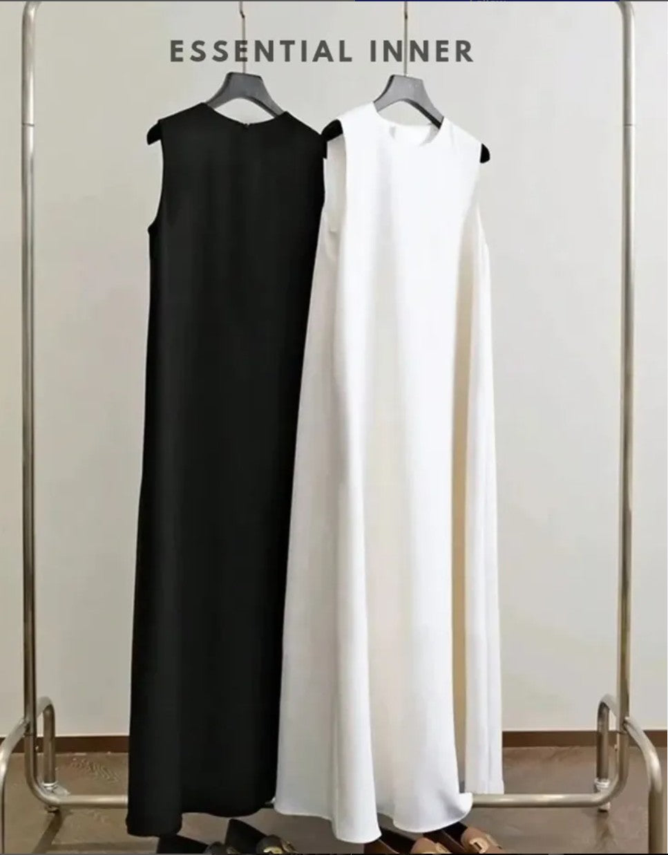 Soft Nida Abaya Slip Dress | Modest Layering Underdress