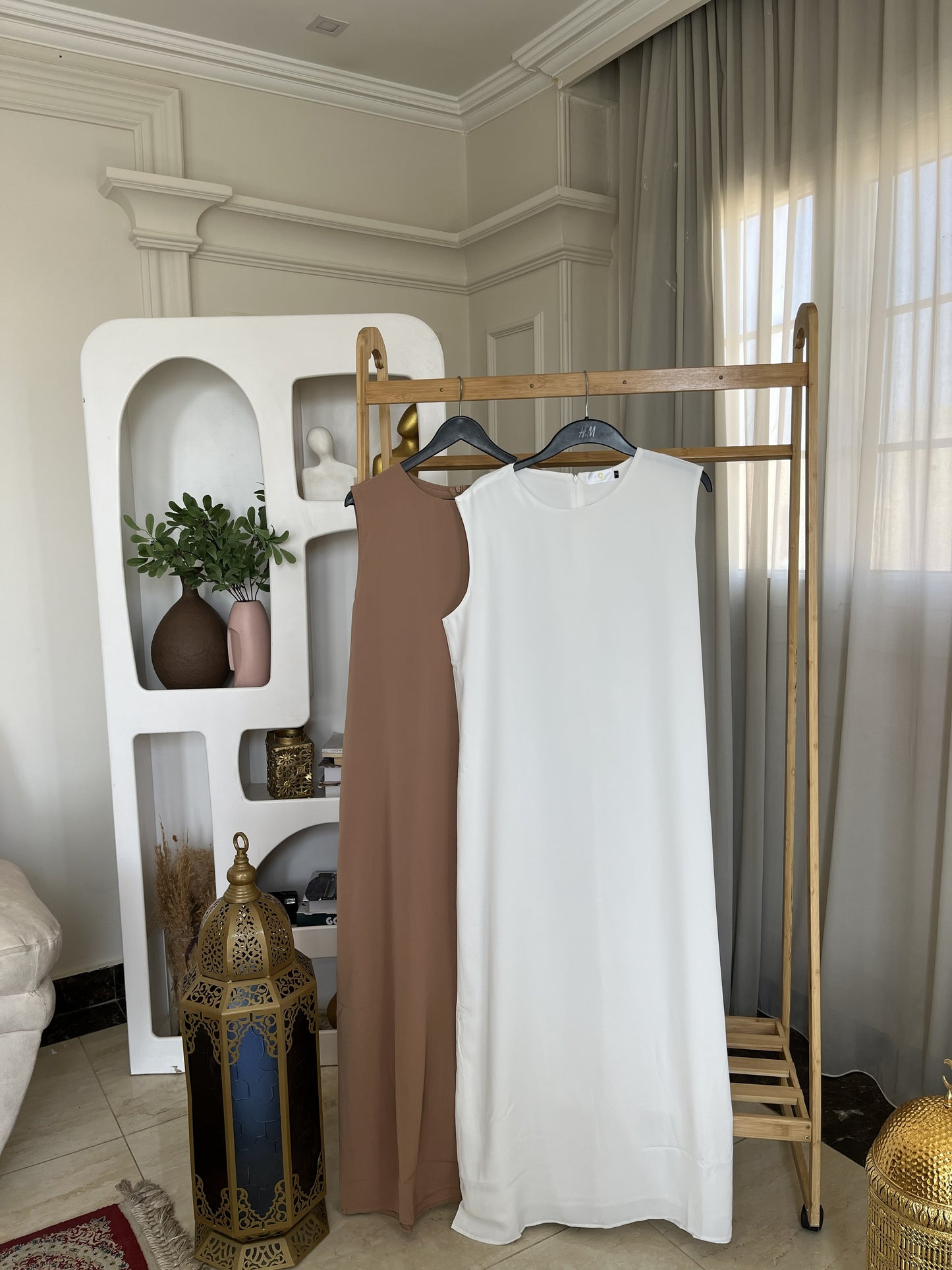 Sleeveless Essentials Dress – Korean Nida Everyday Maxi | Non-Sheer Base Layer Dress